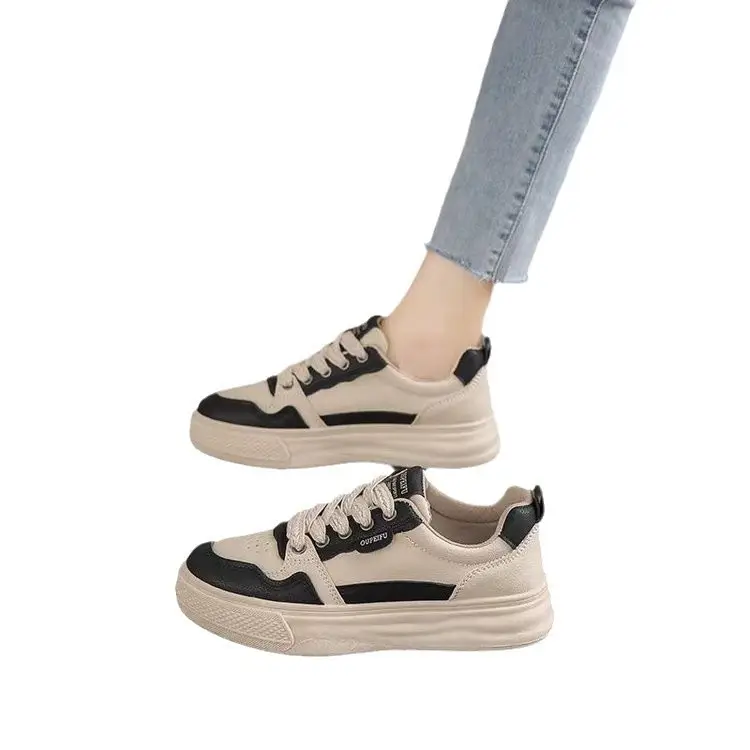 Women's Thick White Veneer Casual Sneakers 2025 - Image 8
