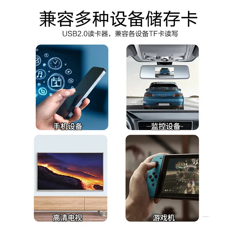 USB 2.0 Mini Card Reader for Car & Mobile Phones - Image 8
