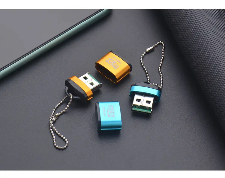 USB 2.0 Mini Card Reader for Car & Mobile Phones — feature 9