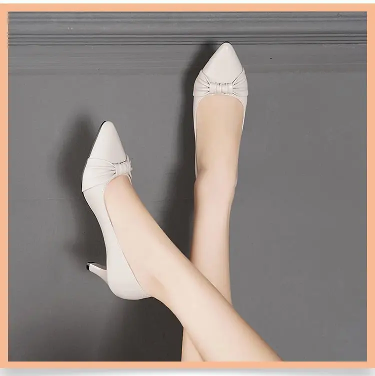 2025 Spring White Heels for Women High Heels Non Slip — feature 4