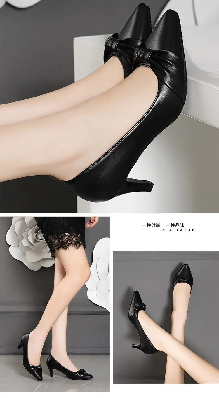 2025 Spring White Heels for Women High Heels Non Slip — feature 7