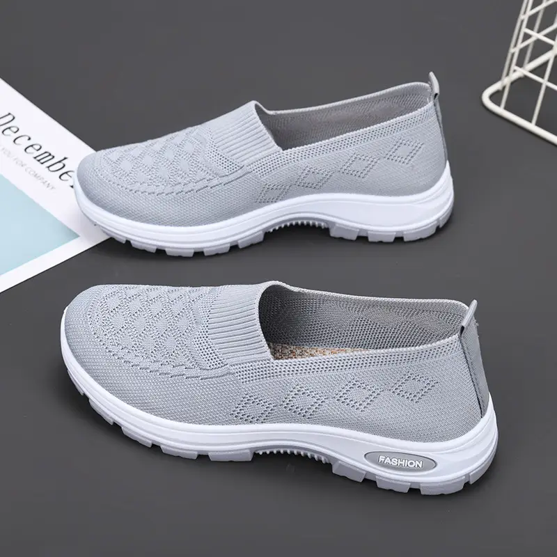 Shoes for Women 2025 Spring Cross-Border Dropshipping Casual Women's Shoes Breathable and Comfortable Middle-Aged and Elderly Mother's Shoes