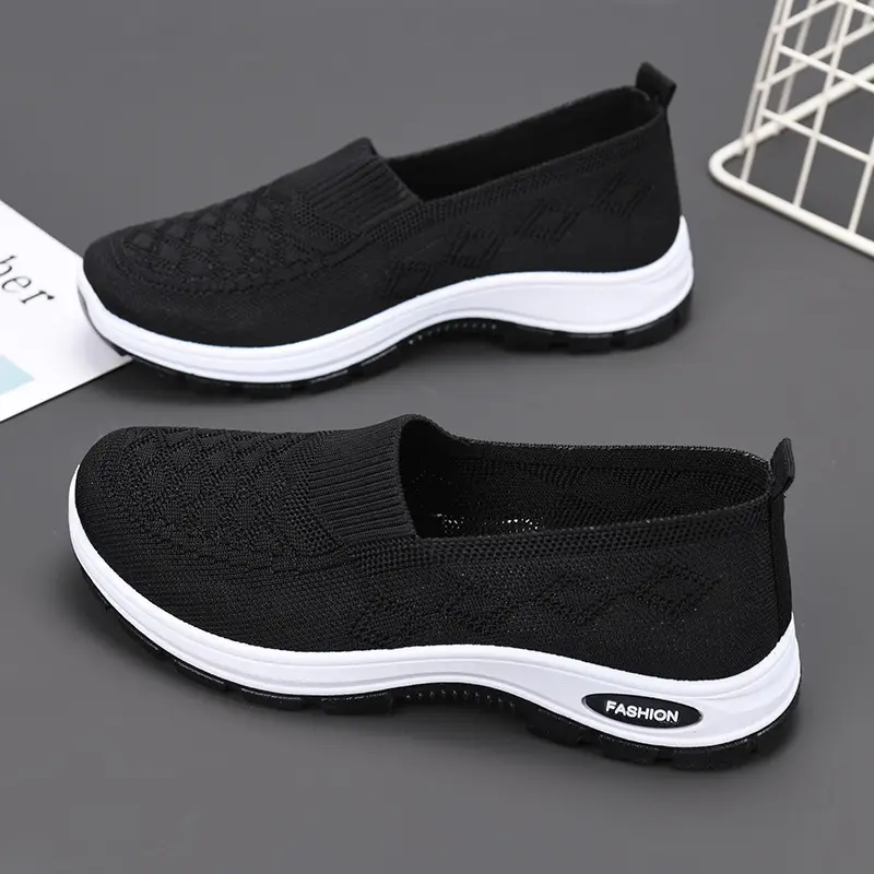 Shoes for Women 2025 Spring Cross-Border Dropshipping Casual Women's Shoes Breathable and Comfortable Middle-Aged and Elderly Mother's Shoes