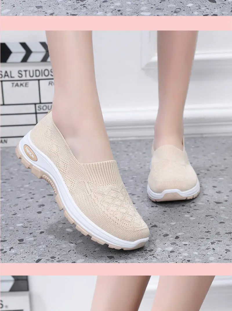 Shoes for Women 2025 Spring Cross-Border Dropshipping Casual Women's Shoes Breathable and Comfortable Middle-Aged and Elderly Mother's Shoes — feature 10