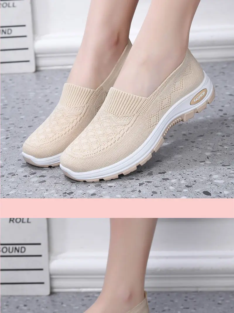 Shoes for Women 2025 Spring Cross-Border Dropshipping Casual Women's Shoes Breathable and Comfortable Middle-Aged and Elderly Mother's Shoes — feature 11