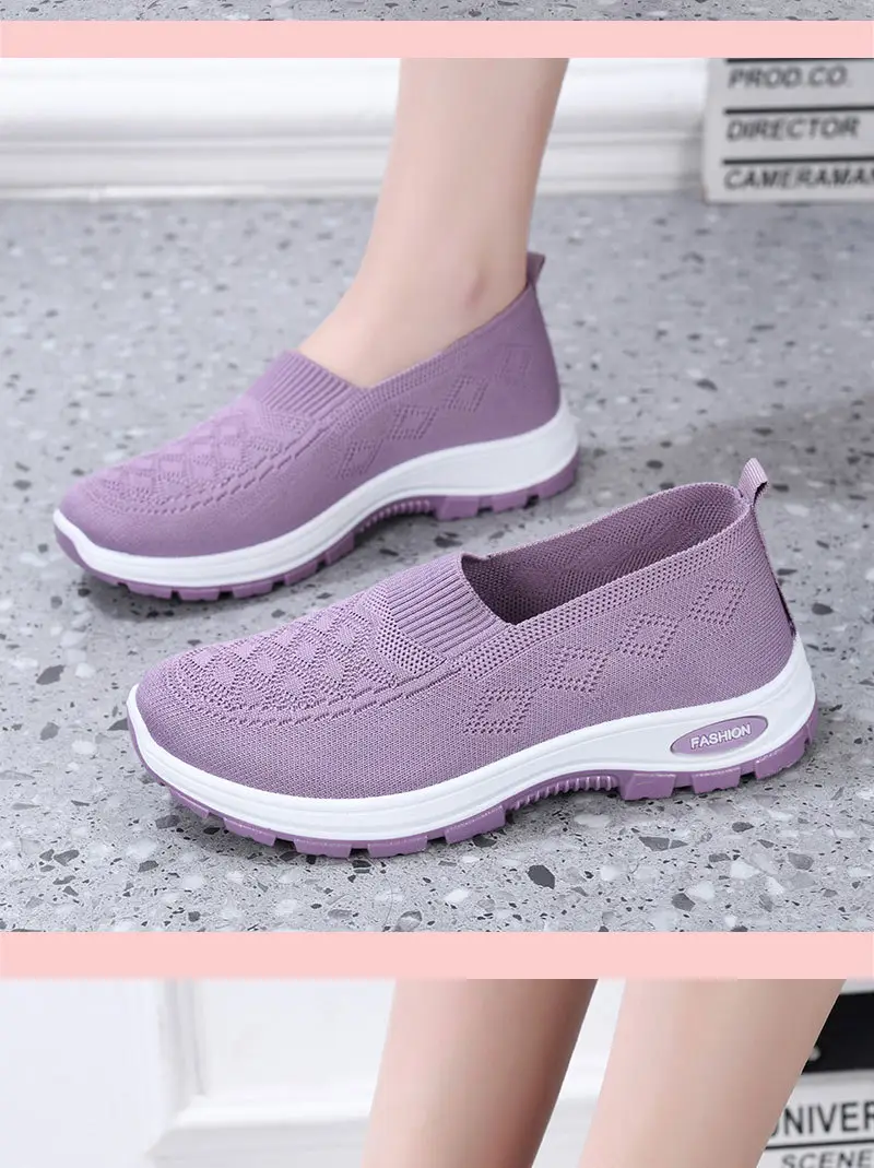 Shoes for Women 2025 Spring Cross-Border Dropshipping Casual Women's Shoes Breathable and Comfortable Middle-Aged and Elderly Mother's Shoes — feature 14