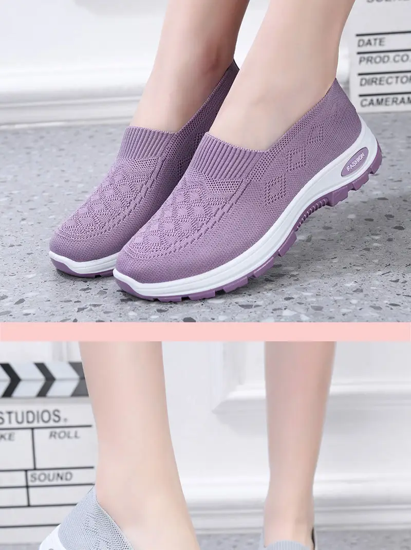 Shoes for Women 2025 Spring Cross-Border Dropshipping Casual Women's Shoes Breathable and Comfortable Middle-Aged and Elderly Mother's Shoes — feature 15