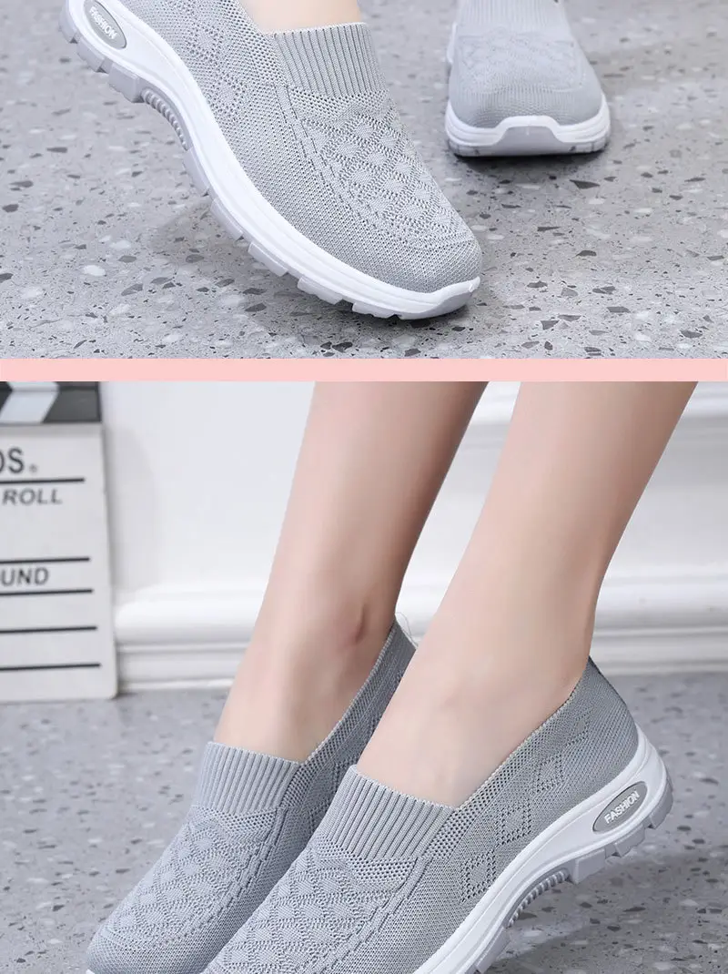Shoes for Women 2025 Spring Cross-Border Dropshipping Casual Women's Shoes Breathable and Comfortable Middle-Aged and Elderly Mother's Shoes — feature 16
