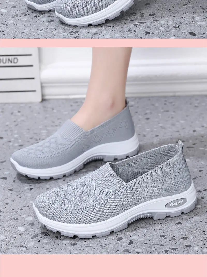 Shoes for Women 2025 Spring Cross-Border Dropshipping Casual Women's Shoes Breathable and Comfortable Middle-Aged and Elderly Mother's Shoes — feature 17