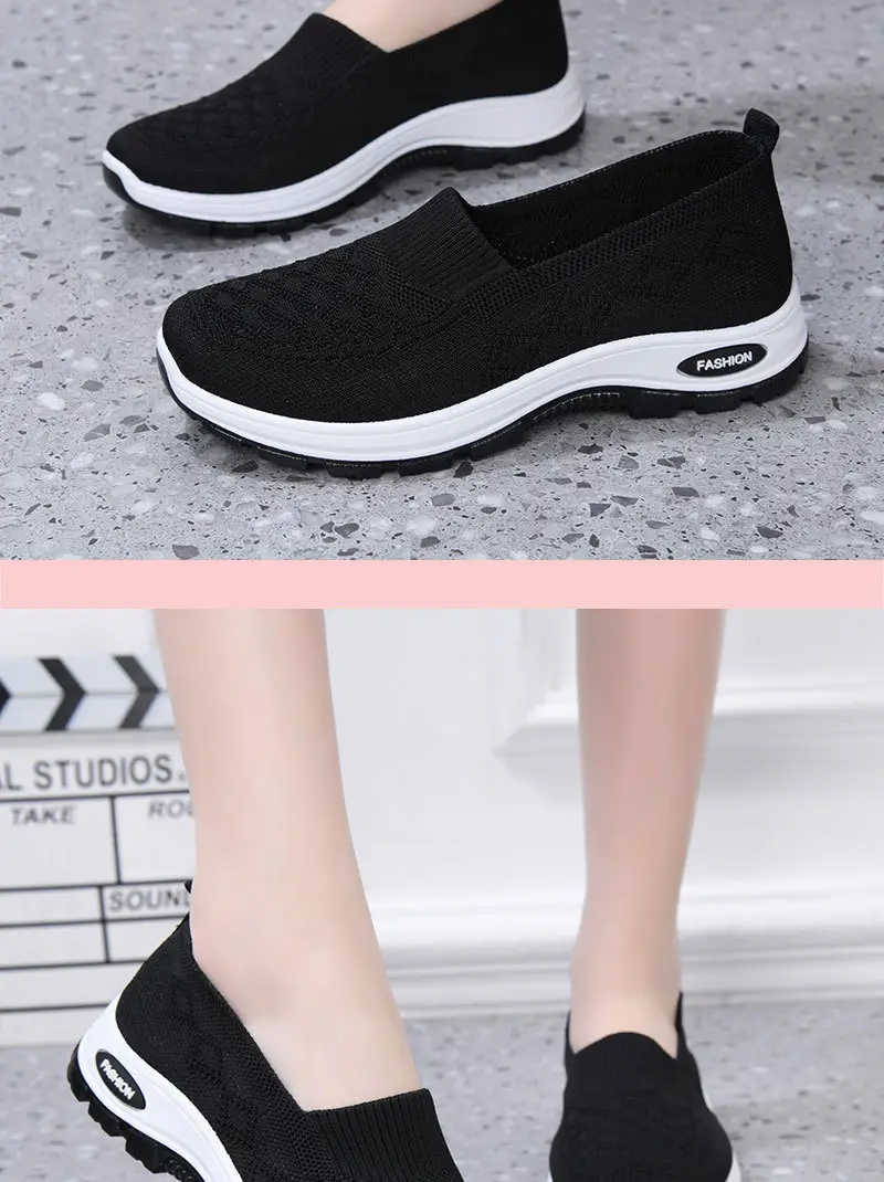 Shoes for Women 2025 Spring Cross-Border Dropshipping Casual Women's Shoes Breathable and Comfortable Middle-Aged and Elderly Mother's Shoes — feature 8