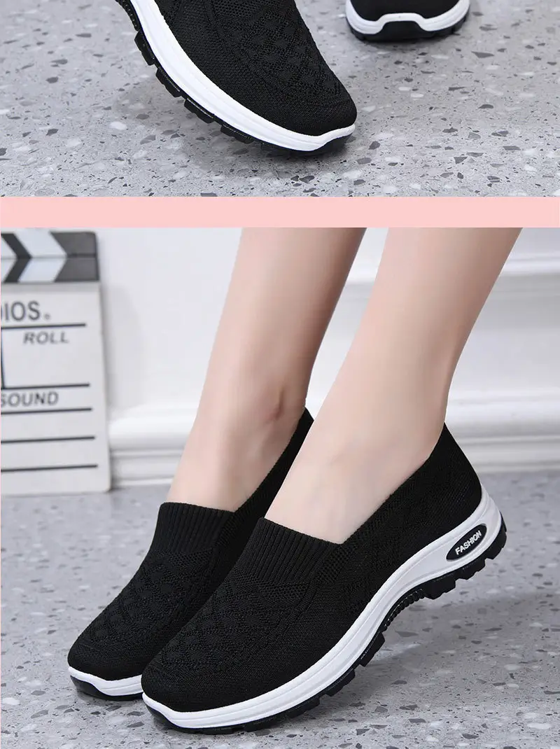 Shoes for Women 2025 Spring Cross-Border Dropshipping Casual Women's Shoes Breathable and Comfortable Middle-Aged and Elderly Mother's Shoes — feature 9