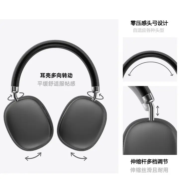 Wireless Bluetooth Headset with Heavy Bass & CE/ROHS/FCC - Image 7