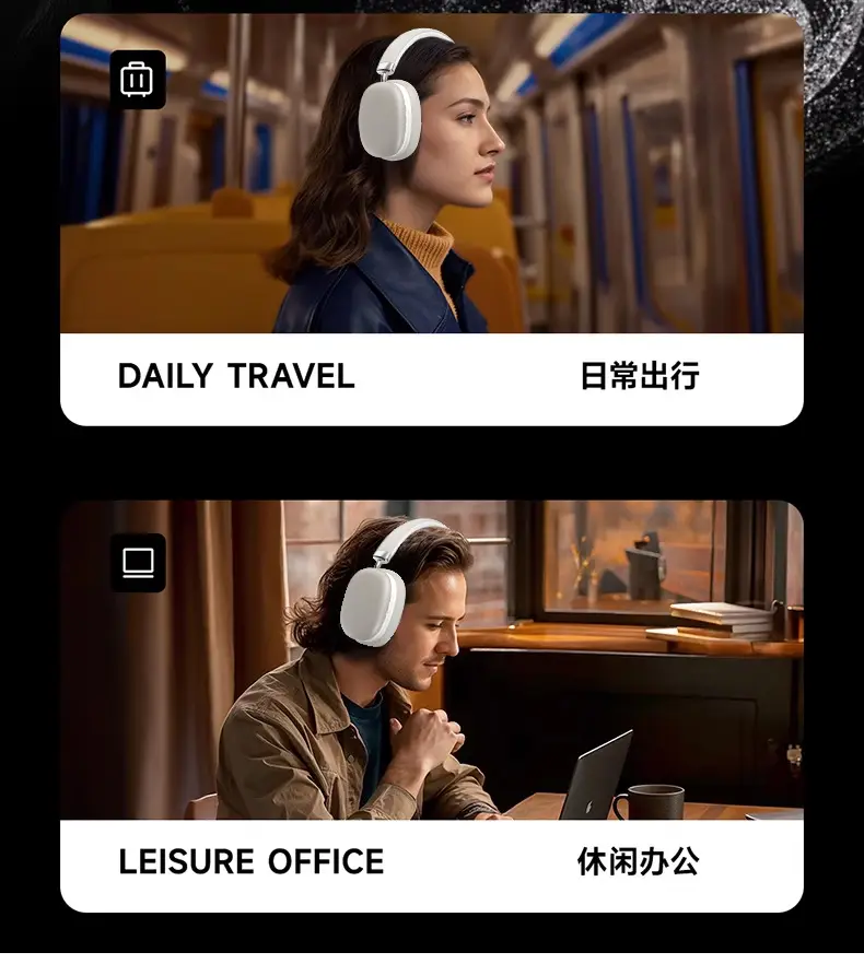 Wireless Bluetooth Headset with Heavy Bass & CE/ROHS/FCC β feature 6