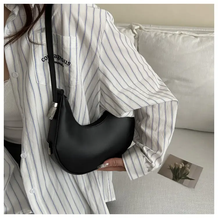 Women's French Style Beige Shoulder Bag 2024 — feature 16