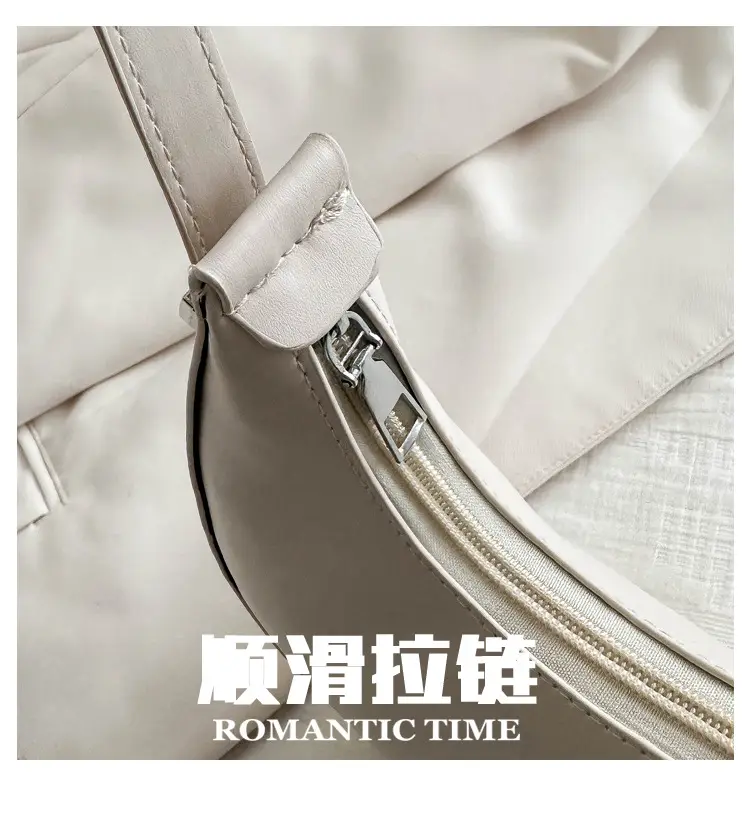 Women's French Style Beige Shoulder Bag 2024 — feature 4