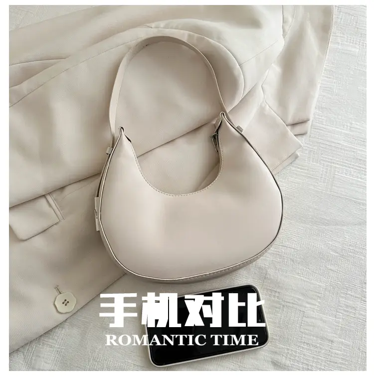Women's French Style Beige Shoulder Bag 2024 — feature 6