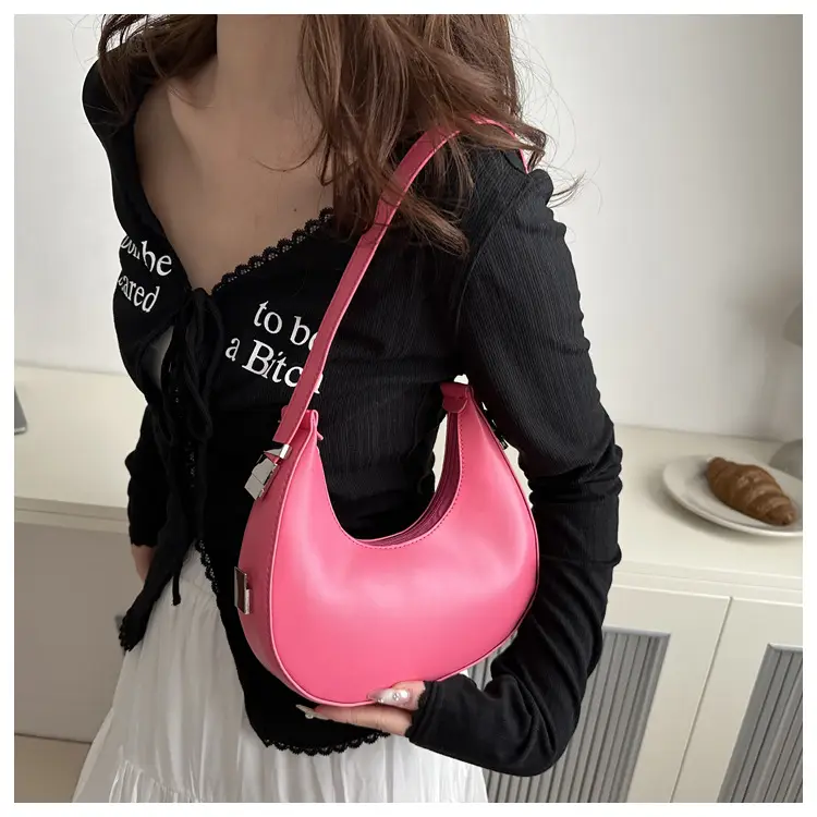 Women's French Style Beige Shoulder Bag 2024 — feature 9