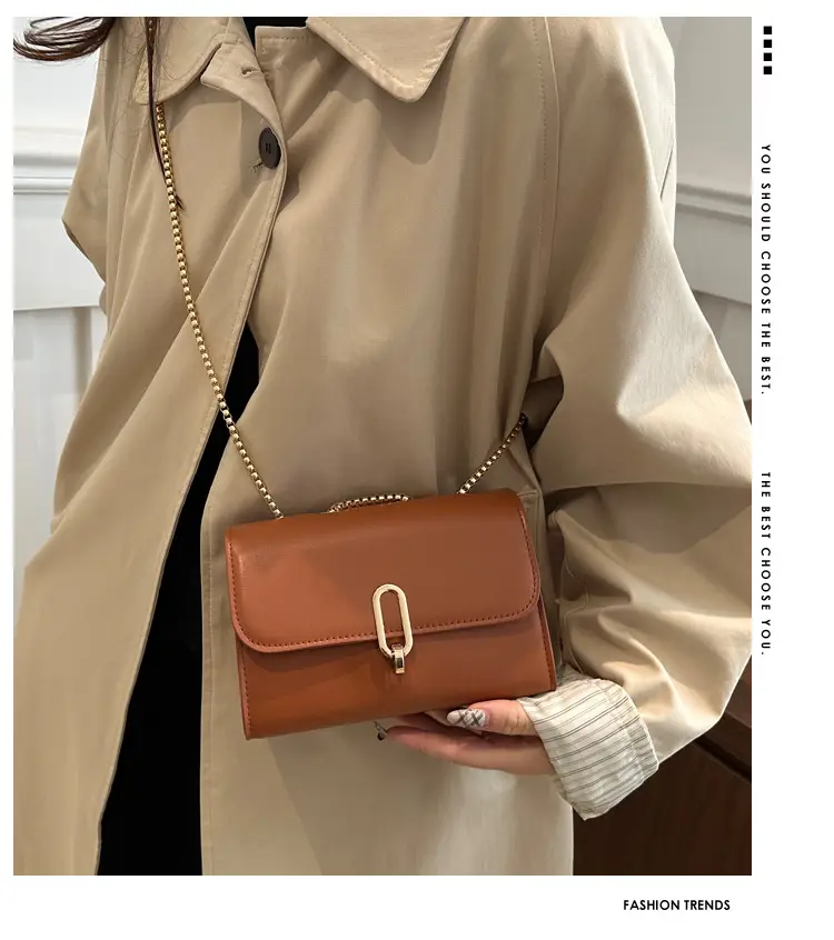 Red Western-style Korean Shoulder Bag 2025 — feature 1