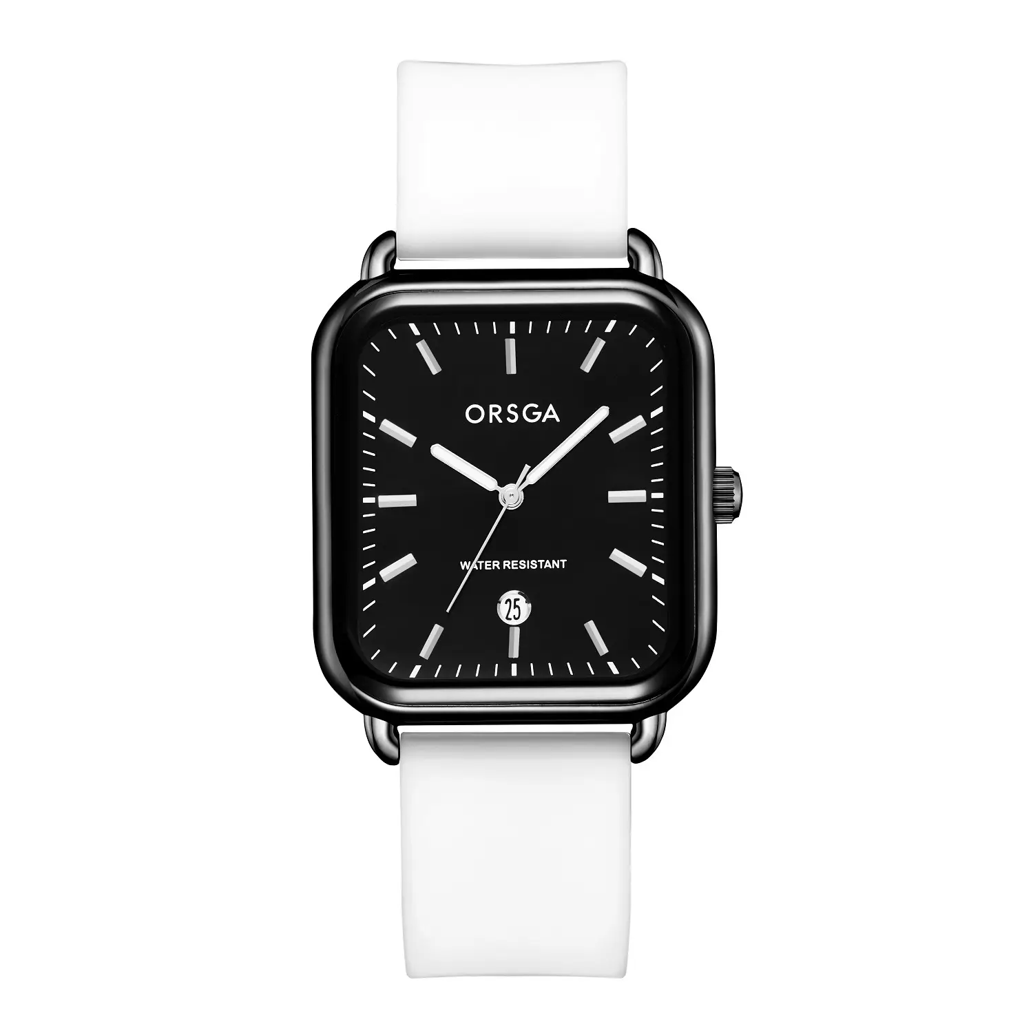 ORSGA Women's Square Watch with Rose Gold Band - Image 10