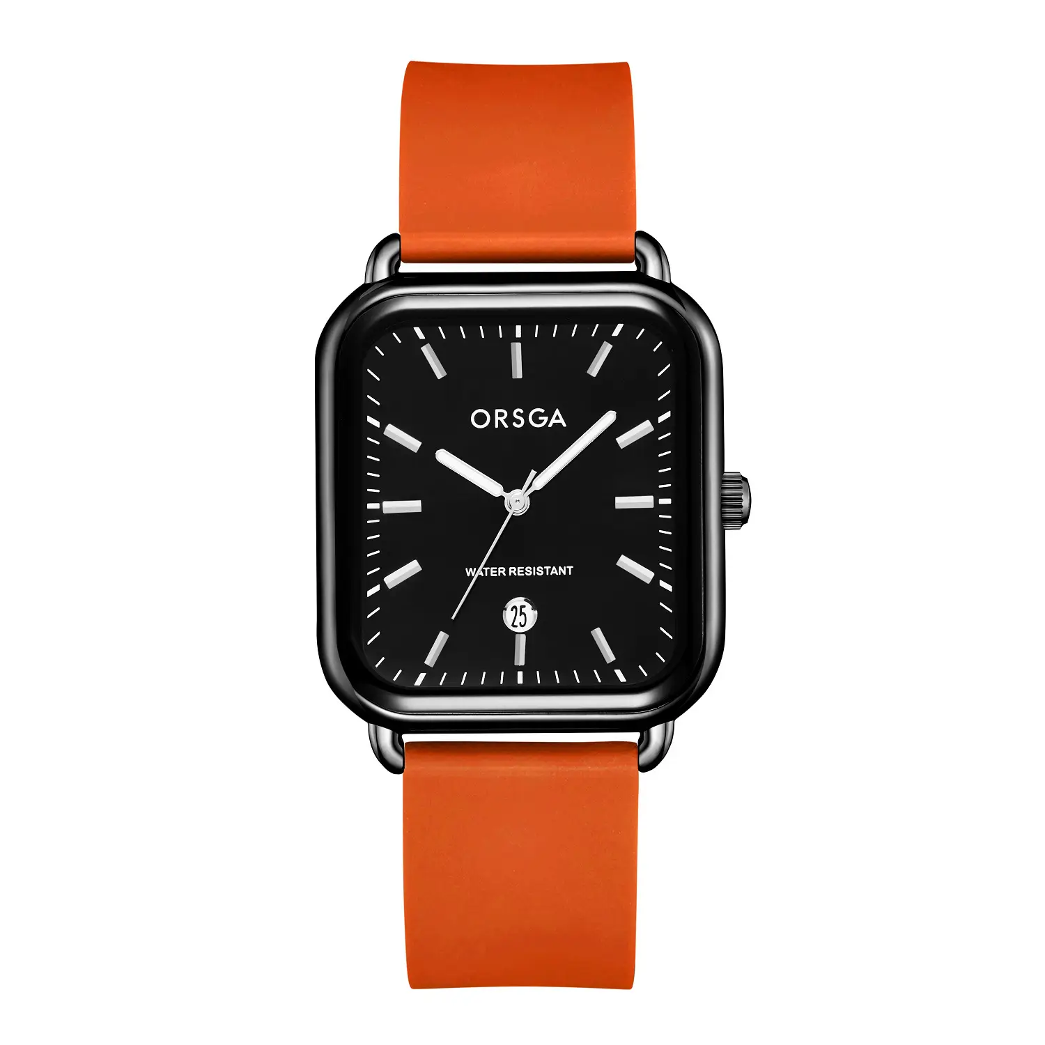 ORSGA Women's Square Watch with Rose Gold Band - Image 12