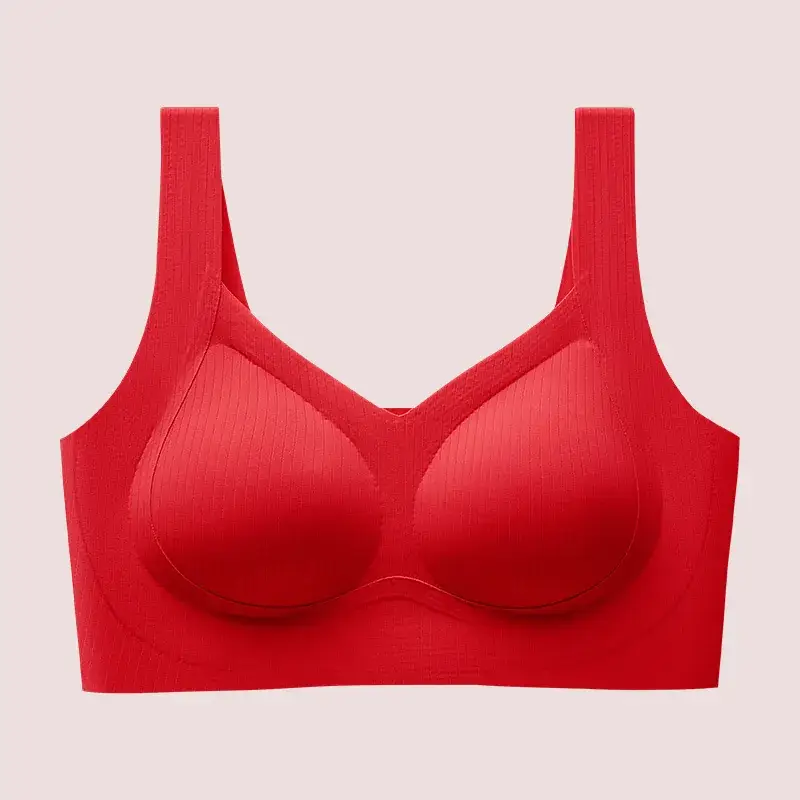 Women's Plus Size Non-Steam Underwear with Fixed Cup - Image 5