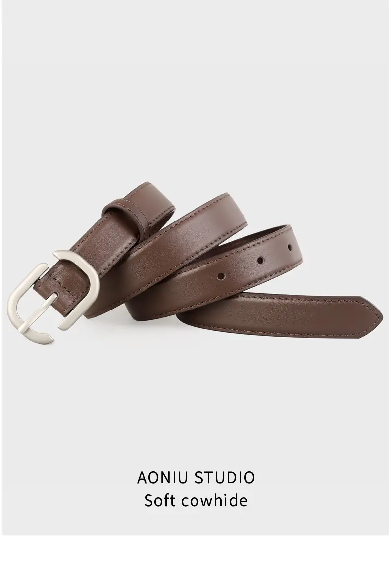 Women's Genuine Leather Belt 3 Colors 2025 — feature 13