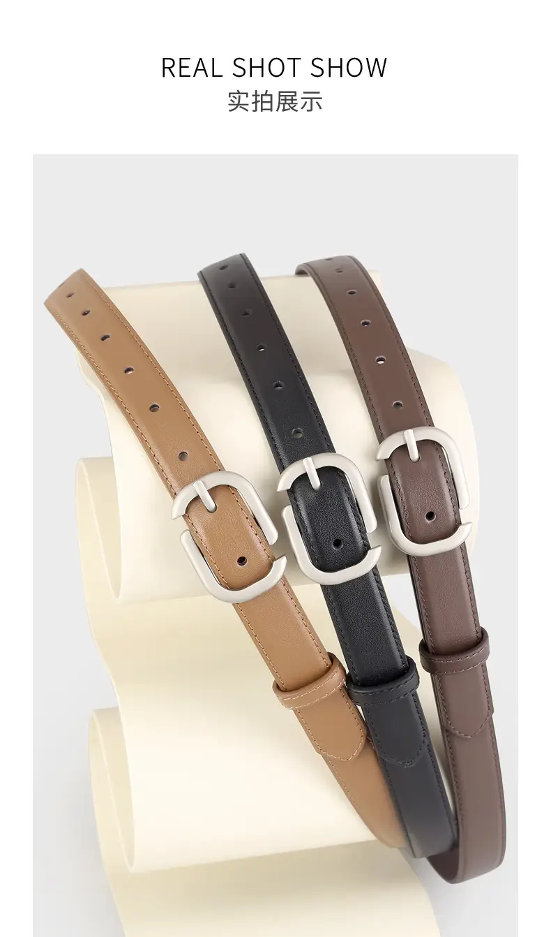 Women's Genuine Leather Belt 3 Colors 2025 — feature 14