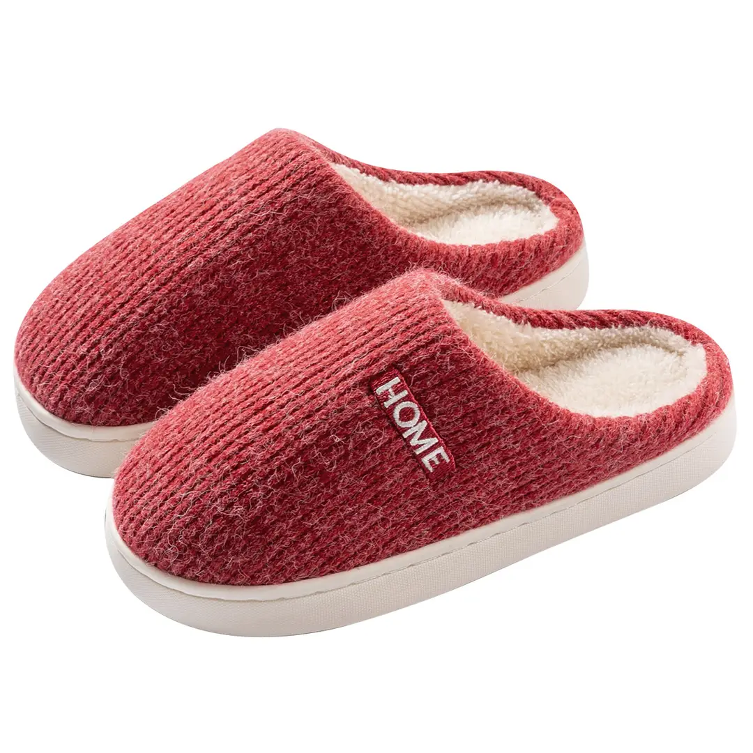 Elderly Anti-Slip Cotton Slippers Winter Indoor Plush Warm Furry Slippers Home Cotton Shoes Wholesale for Men and Women - Image 15