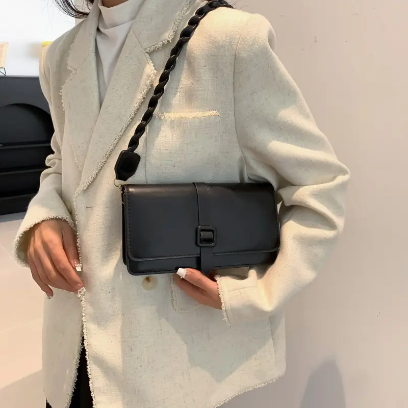 White Square Crossbody Bag for Women 2026 - Image 5
