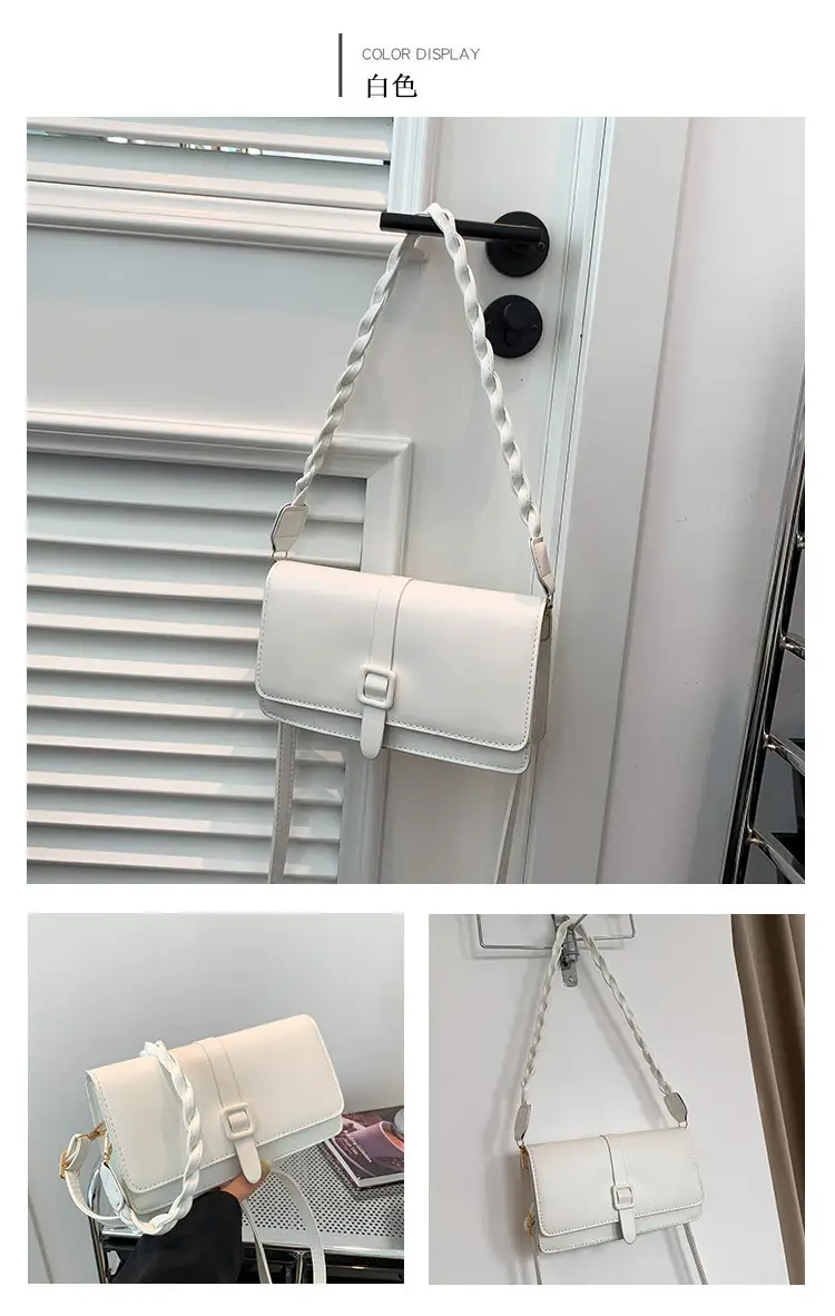 White Square Crossbody Bag for Women 2026 — feature 21