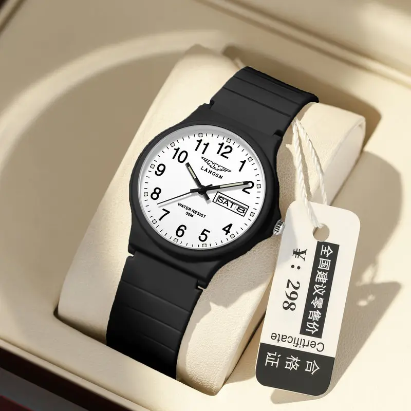 2026 Model Student Exam-Specific Watch, Fashionable Sports Simple Wristwatch, Student Quartz Watch, Waterproof Watch Wholesale