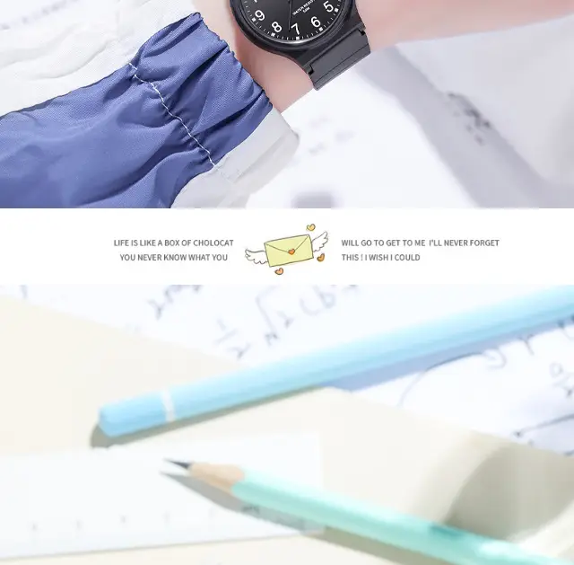 2026 Model Student Exam-Specific Watch, Fashionable Sports Simple Wristwatch, Student Quartz Watch, Waterproof Watch Wholesale — feature 13
