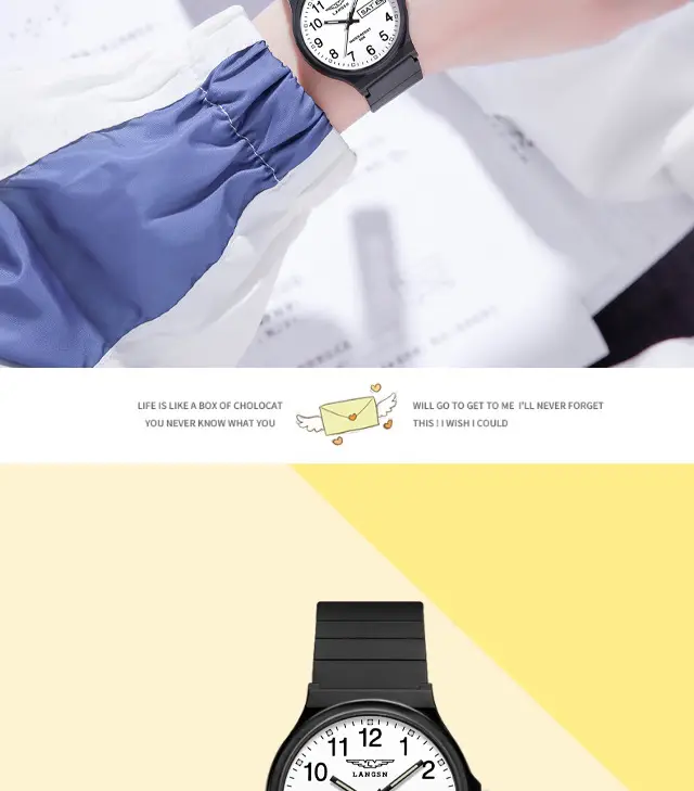 2026 Model Student Exam-Specific Watch, Fashionable Sports Simple Wristwatch, Student Quartz Watch, Waterproof Watch Wholesale — feature 3
