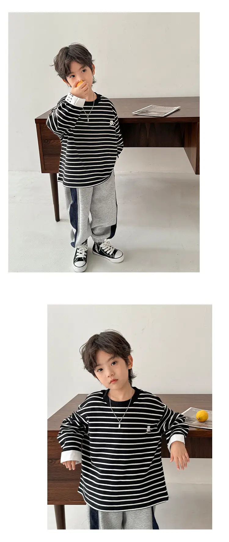 Boys Striped Cotton T-Shirt 10% Off — feature 11