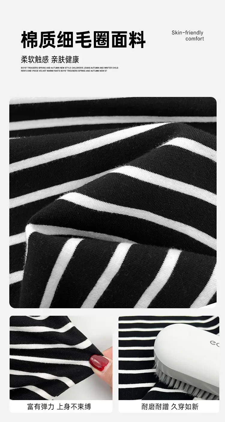 Boys Striped Cotton T-Shirt 10% Off — feature 3