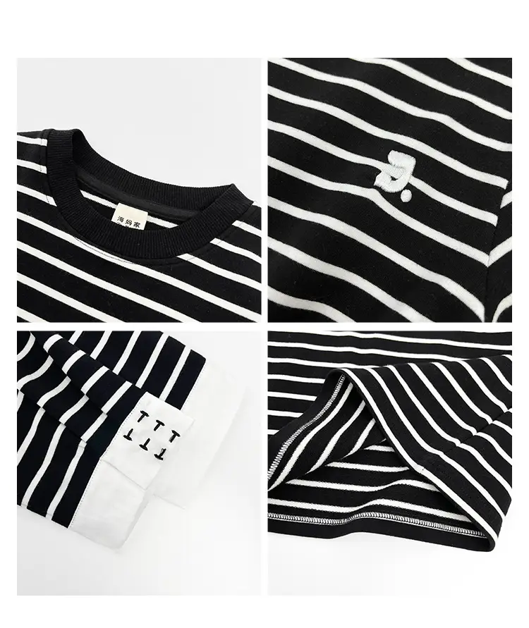 Boys Striped Cotton T-Shirt 10% Off — feature 4