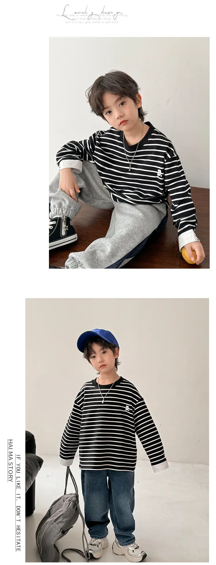 Boys Striped Cotton T-Shirt 10% Off — feature 7