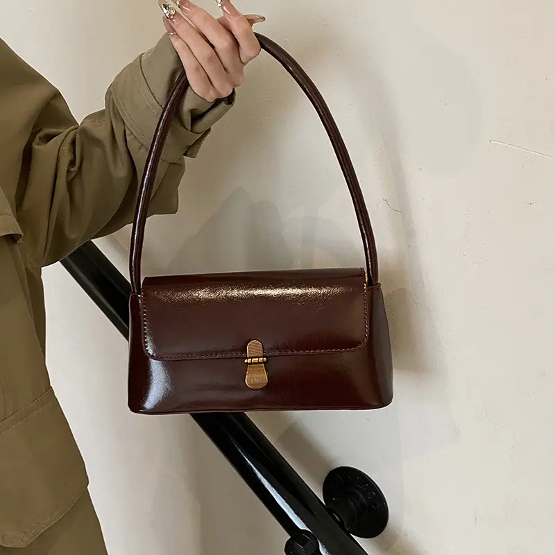 Women's Square Bag 2024 New Style Shoulder Bag - Image 9