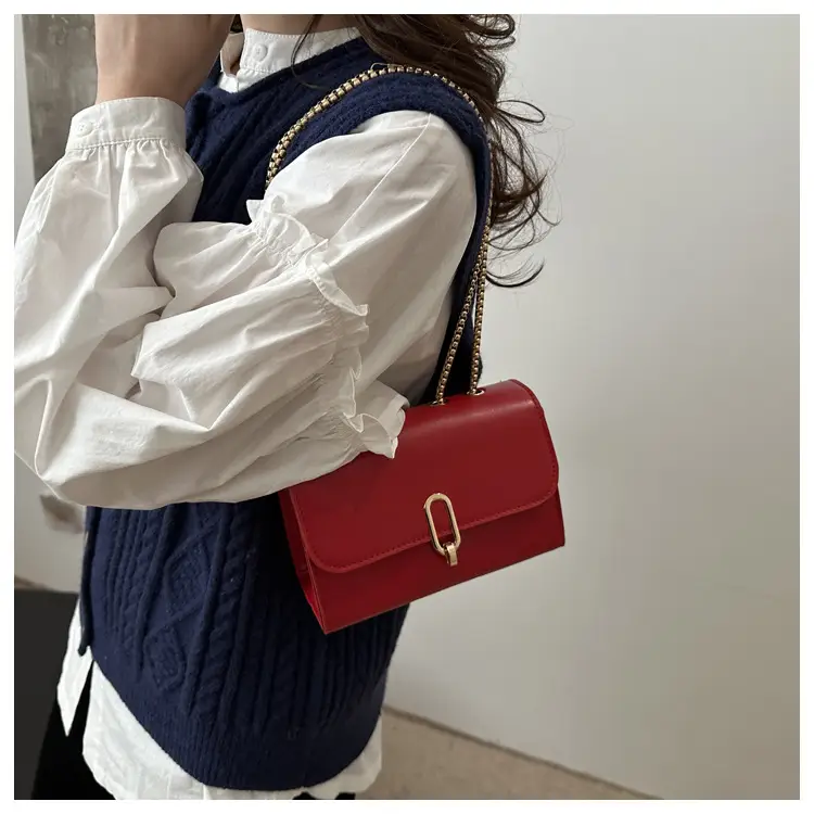 Women's Black Shoulder Crossbody Bag 2024 Winter — feature 10