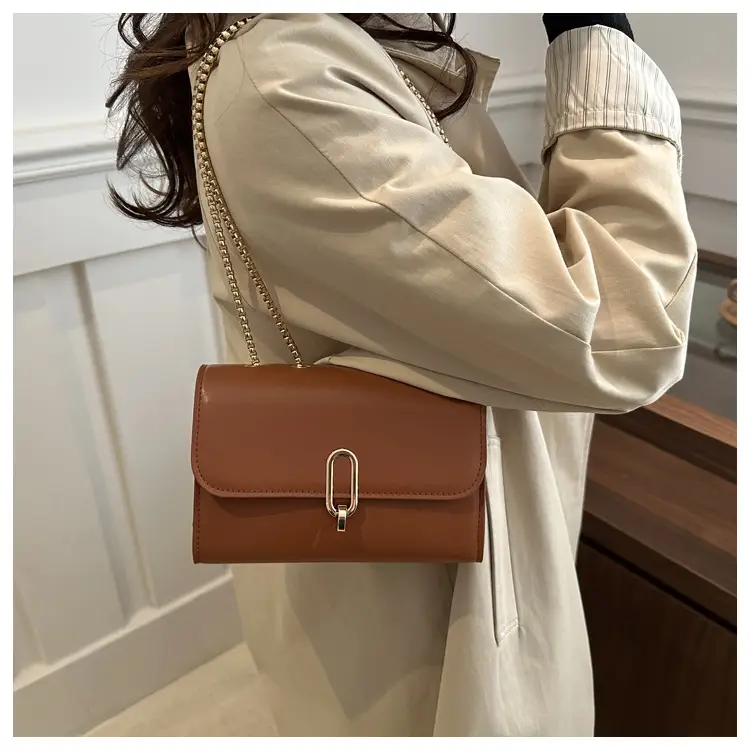 Women's Black Shoulder Crossbody Bag 2024 Winter — feature 12