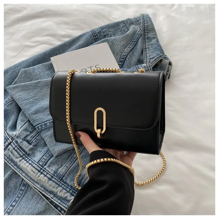 Women's Black Shoulder Crossbody Bag 2024 Winter — feature 18