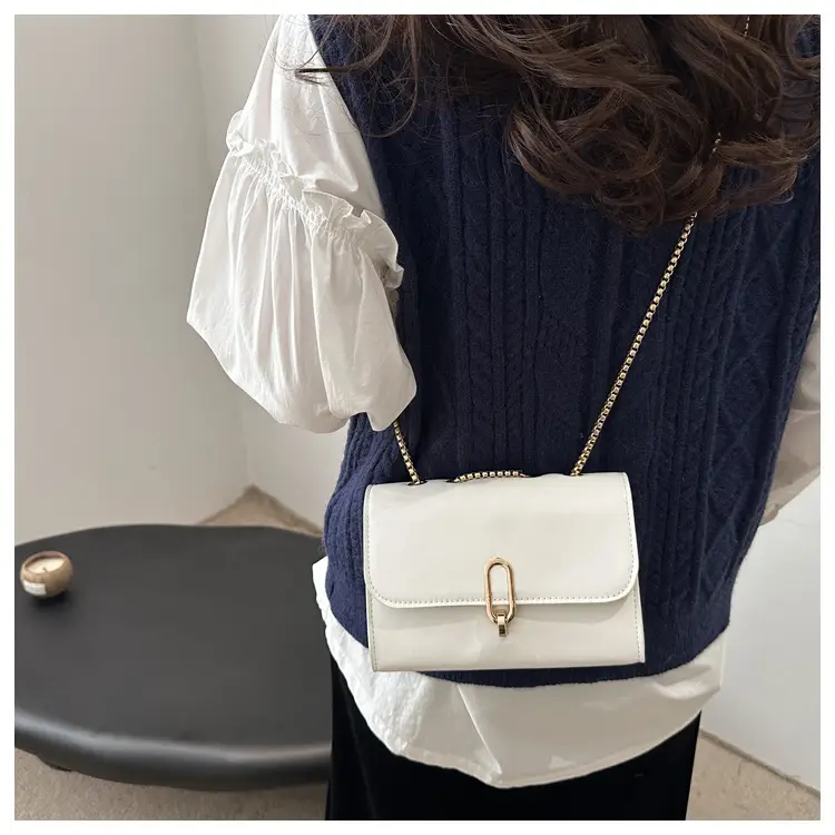 Women's Black Shoulder Crossbody Bag 2024 Winter — feature 8