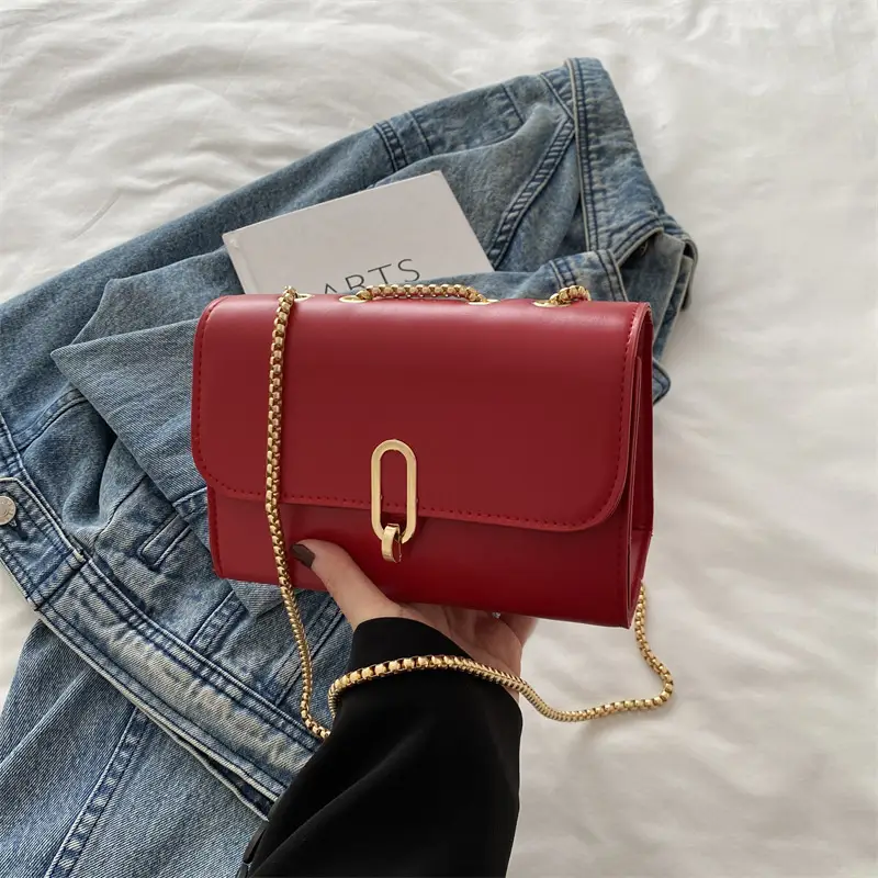 Women's Black Shoulder Crossbody Bag 2024 Winter - Image 3