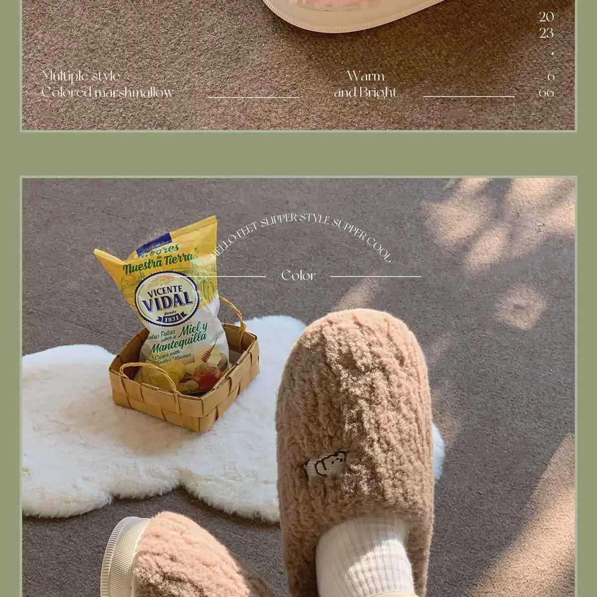 Fleece Lined Cotton Slippers for Men Women Autumn Winter — feature 21
