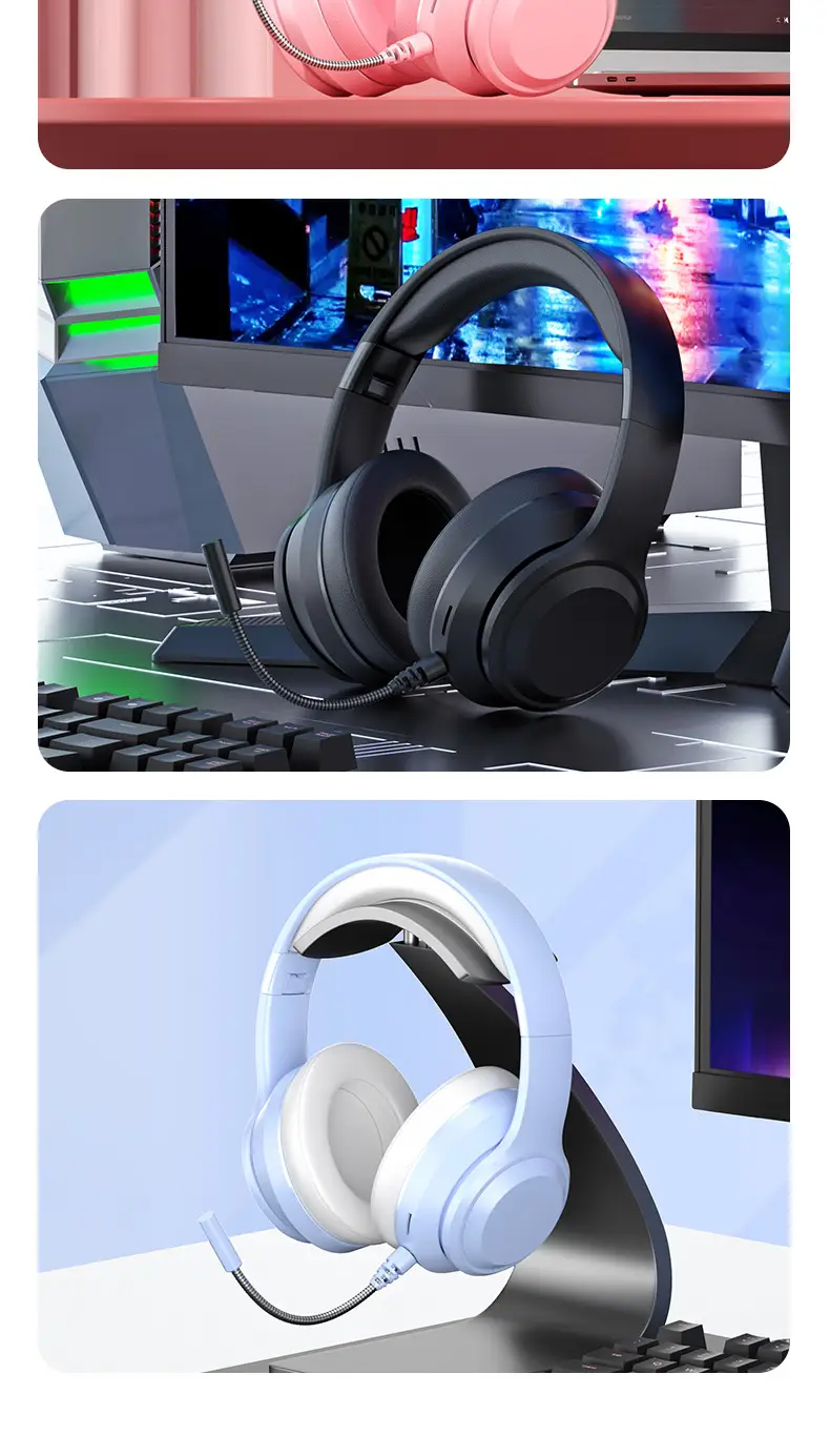 Wireless Bluetooth 5.3 Headset Cream Beige β feature 22