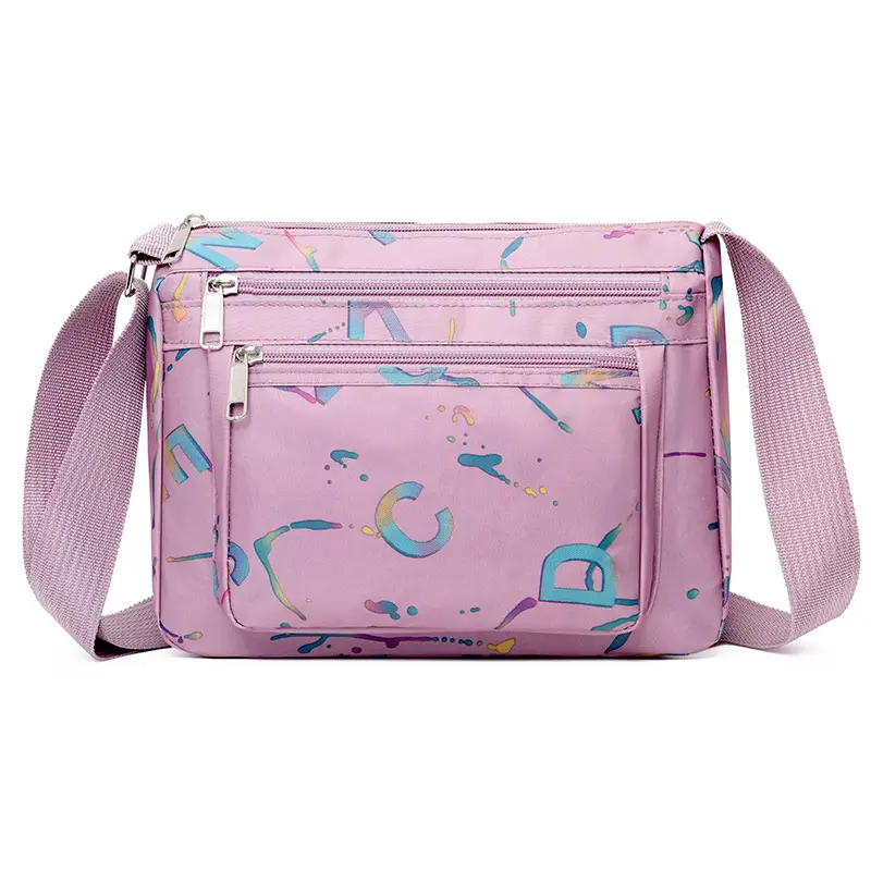 Women's Printed Nylon Shoulder Bag 2024 Winter New - Image 2