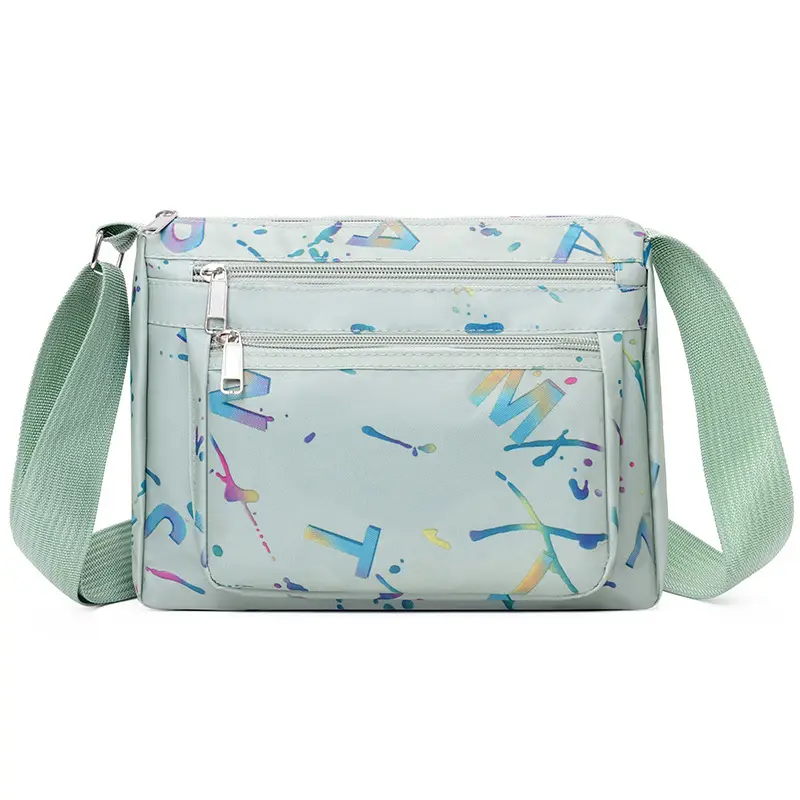 Women's Printed Nylon Shoulder Bag 2024 Winter New - Image 4