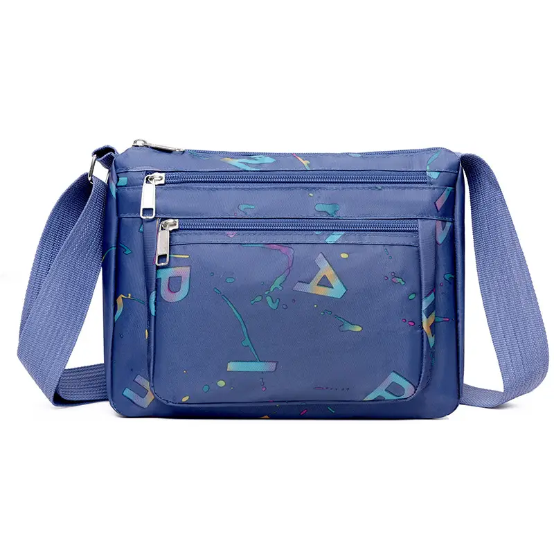 Women's Printed Nylon Shoulder Bag 2024 Winter New - Image 5