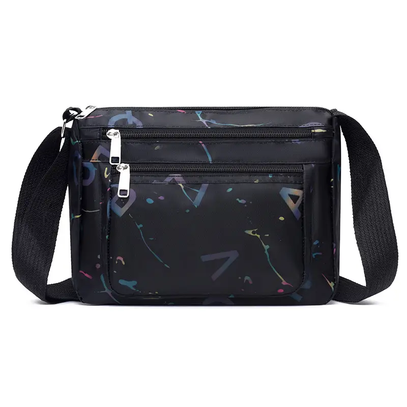 Women's Printed Nylon Shoulder Bag 2024 Winter New - Image 6