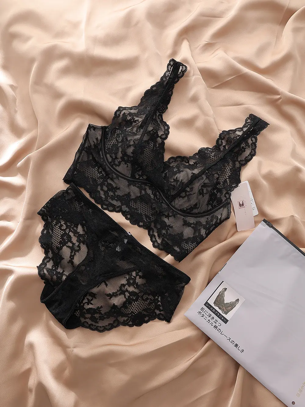 Naked Lace Underwear Pink French Dragon Vest — feature 17